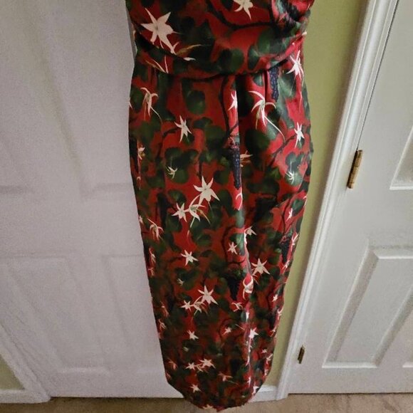 Shivan & Narresh X Koovs Indian Lush Vineyard Maxi Dress Medium - Picture 8 of 16